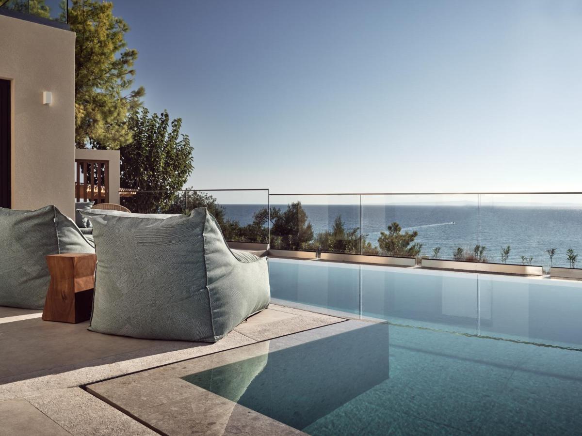Uparati Villa - Hilltop Sea View Retreat Tsilivi  Bagian luar foto